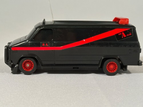 RARE Vintage REMOTE CONTROL A-Team GMC Van 6.5” Plastic 1983 Ertl Cannell - Picture 7 of 15