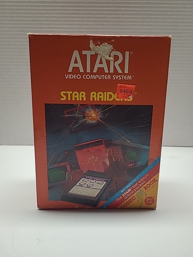 Star Raiders ATARI 2600 Game CIB With Controller , Big Boxes Tested 1982 - Picture 2 of 10