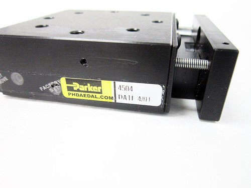 PARKER 4504 - 2.62X2.62 1" TRAVEL PRECISION LINEAR STAGE - Picture 2 of 3