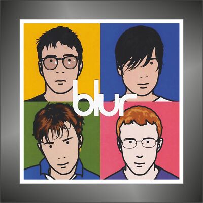 AUFKLEBER blur MUSIC decal STICKER HARD ROCK METAL PUNK rap pop