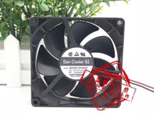 Sanyo 9A0912H402 9025 DC12V 0.21A 9CM 2-Wire Inverter Cooling Fan