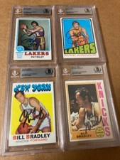 Pat Riley Signed 1973-74 Topps Card(Auction for 1 Card) Beckett Auth.