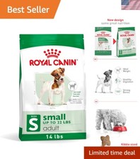 Small Breed Kibble for Adult Dogs - 14 lb Chicken  Vegetable for Strong Bones