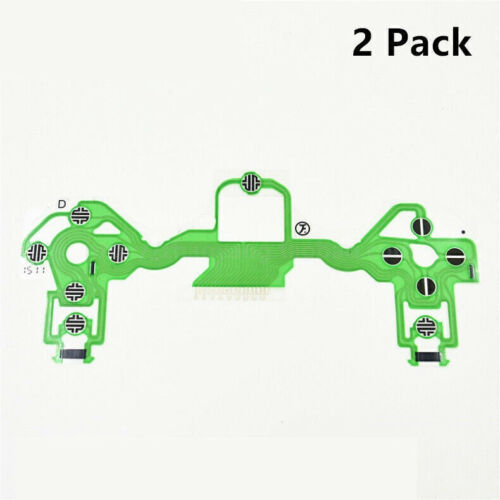 2Pc Controller dualshock PS4 V4 JDM-001 Conductive Film Keypad Flex Cable Ribbon