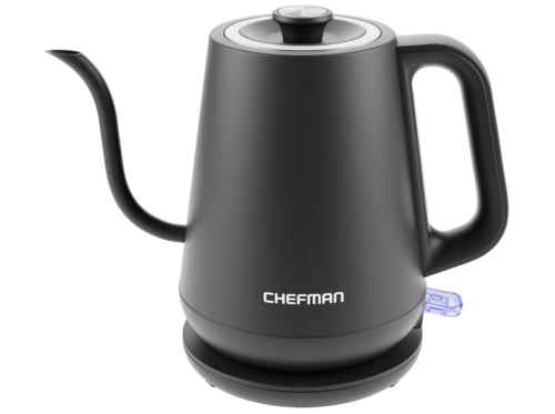 Chefman Gooseneck Electric Kettle, 0.8L Pour Over Tea Kettle for Coffee and Tea,