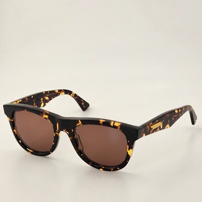 Bottega Veneta Women Sunglasses Havana Brown Square BV1001S 002 BRAND NEW Bottega Veneta BV1001S 002 Sunglasses Havana Square Frame  main image 2