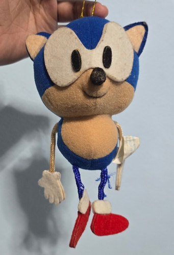 Sonic The Hedgehog Plüsch 1991 Sega Stringy Sonic SEHR
