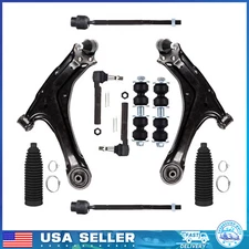 10 Front Lower Control Arm Tie Rod End Sway Bar For Chevy Malibu Classic Pontiac