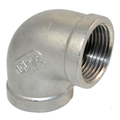3/4''  NPT Female Threaded Elbow 90 Degree Stainless Steel 304 Pipe Fitting
