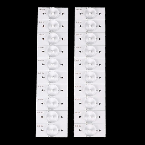 10Pcs General Direct Type 3V 6V Lamp Beads TV LED Backlight With Optical Lens - Picture 12 of 13