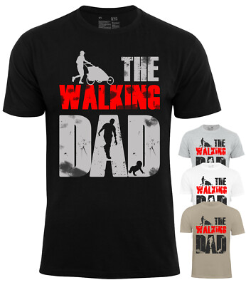 THE WALKING DAD T-Shirt Fun SHIRT Papa Vater Vatertag Eltern Geschenk Geburt 