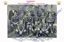 WALES 1895 (v England) INTERNATIONAL RUGBY TEAM PHOTOGRAPH