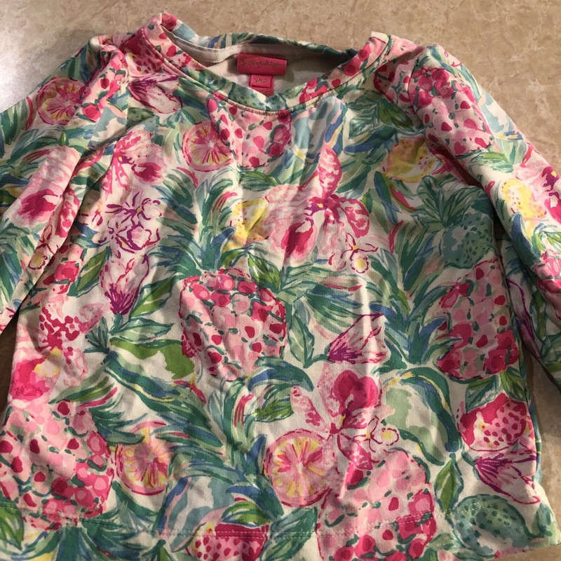 Girls LILLY PULITZER Long Sleeve Top Size M(6-7)