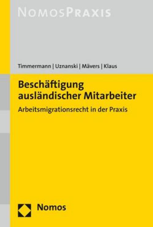 Beschäftigung Ausländischer Mitarbeiter, Petra Timmermann