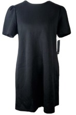 Massini Midi Jacquard Black Dress size 2x 