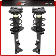 2X Front Complete Shocks & Coil Spring Assembly For Mercedes W204 C230 C250 C300
