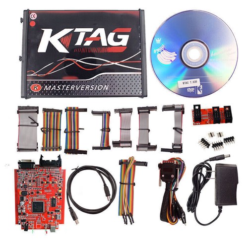 Online EU Version Ktag V7.020 Red PCB K-tag Firmware V7.020 +Tuning Files - Picture 2 of 9