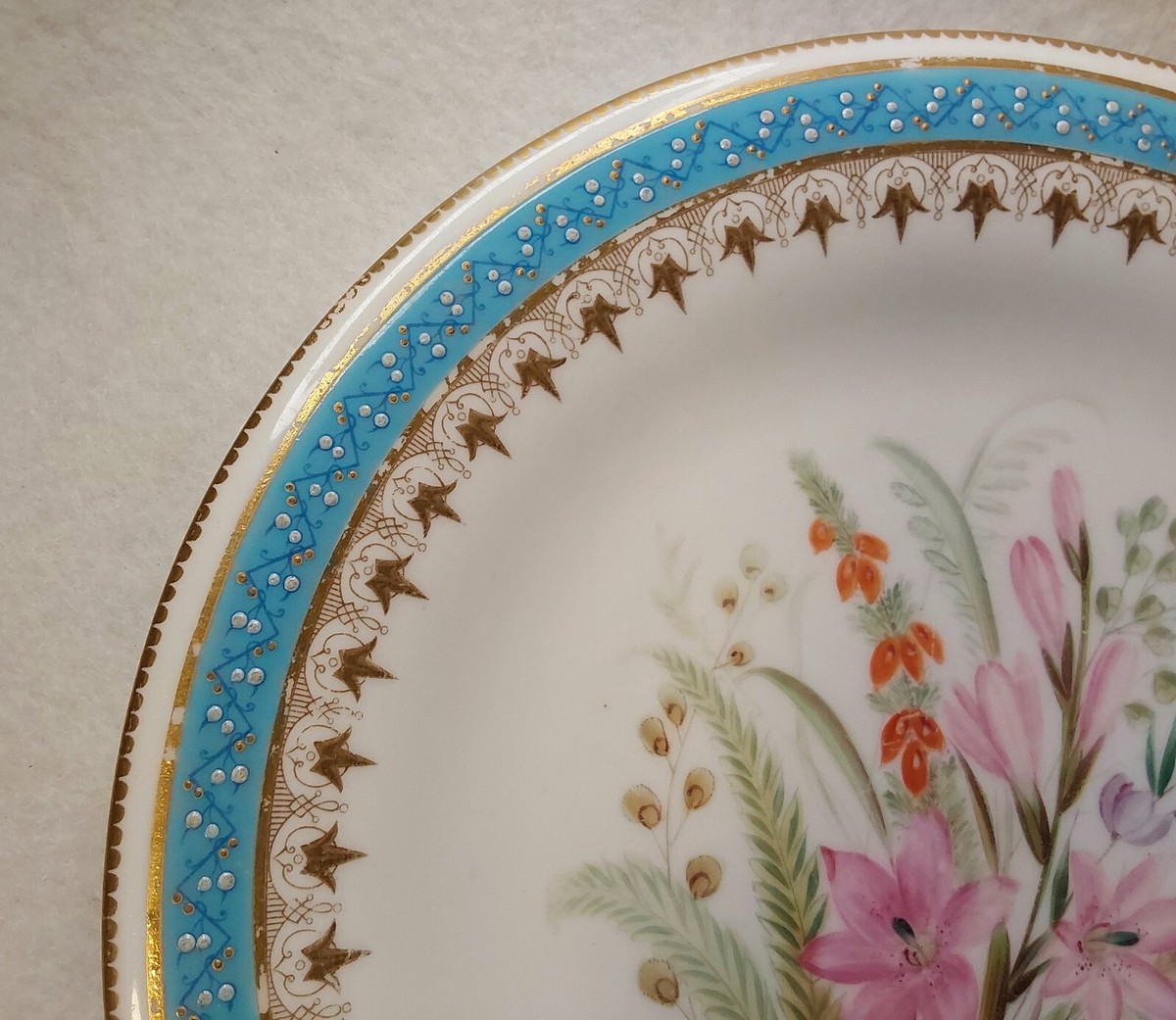  Worcesterの絵皿 イギリス ROYAL WORCESTER(ロイヤルウースター) A COUNTRY PATH