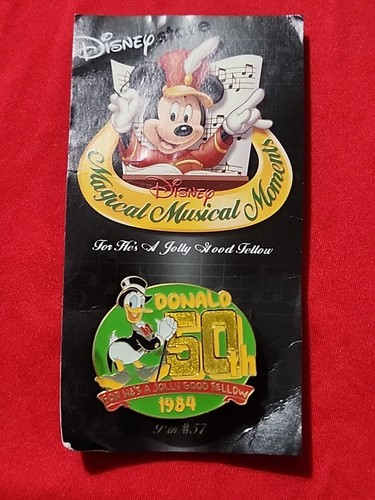✅️Donald Duck Disney Magical Musical Moments Pin For He's a Jolly Good Fellow - Picture 3 of 5