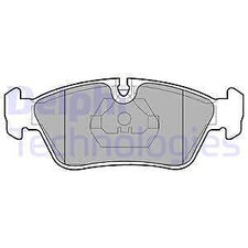 LP710 DELPHI Brake Pad Set, disc brake for BMW