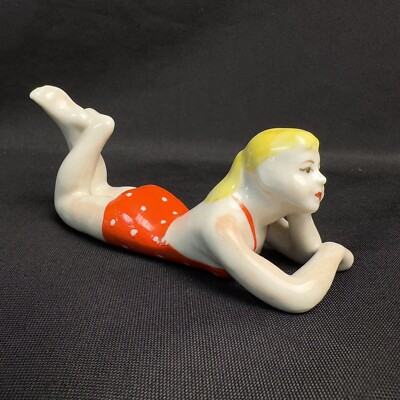Rare vintage Porcelain figurine ZXK.A 