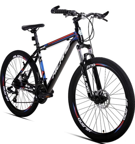 Hiland 26'' Aluminum Mountain Bike 24 