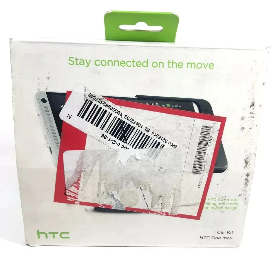 HTC One Max Kit Universal Manos Libres Coche, Negro Foto 2 de 4