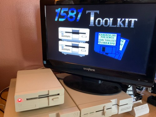 Replica unità Commodore 1581 3,5"" 2 tonalità GRIGIO per Commodore c64 c128 CBM - Foto 6 di 14