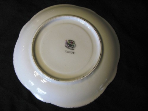 Original Napco China Footed Cup Saucer Magnolia Blossoms – IDD239 - Iridescent - Picture 10 of 10