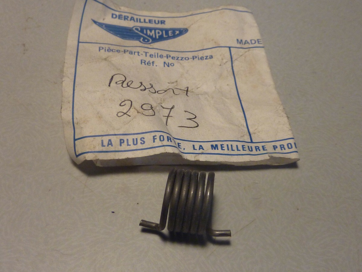 SIMPLEX REAR DERAILLEUR CONICAL SPRING - Ressort conique de derailleur