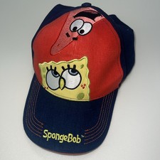 Rare Sponge Bob Square Pants  Patrick Hat Cap by Nickelodeon Adjustable