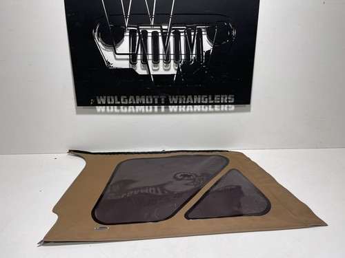 Driver Left Rear Window Tinted Tan Quadratec 97-06 Jeep TJ Wrangler CC 9J