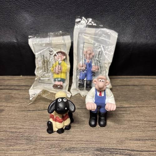 Wallace & Gromit Spielhaus Figuren, inkl. Wallace, Shaun das Schaf, Wendolene.