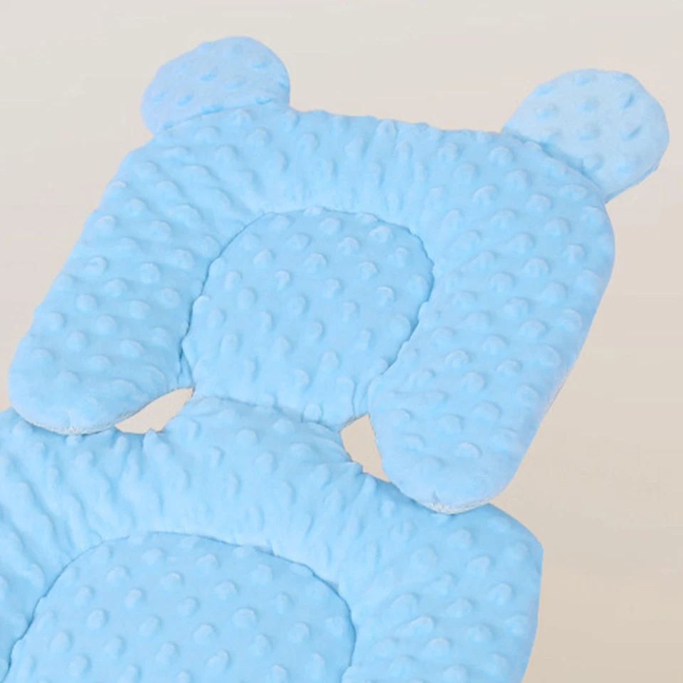 Revestimiento de asiento de cochecito de bebé cojín acolchado silla de paseo asiento de coche alfombrilla cubierta Foto 4 de 4