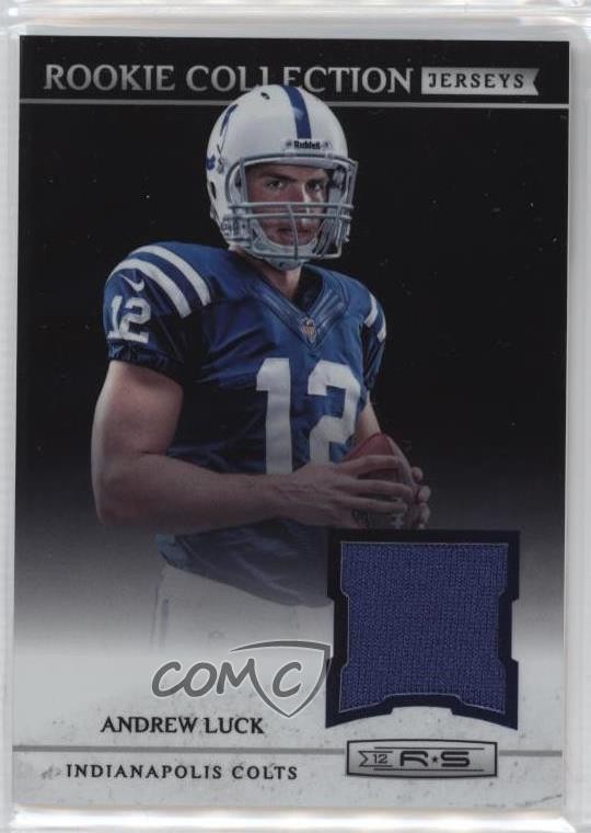 2012 Panini Rookies & Stars Rookie Collection Jerseys Andrew Luck #12 RC 15w6