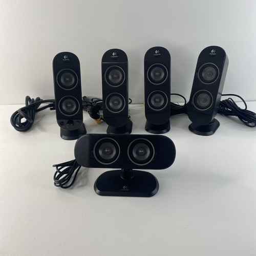 Logitech X‑530 5.1 Surround Sound Speaker System Full Set Tested - Picture 9 of 19