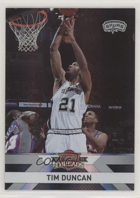 2010-11 Panini Threads Century Proof Silver 73/199 Tim Duncan #75 HOF 0f4i
