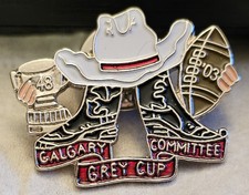 Rare 2003 Calgary Grey Cup Committee Calgary Stampeders CFL football pin