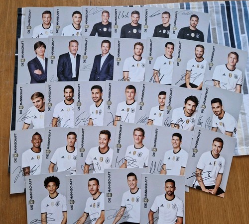 DFB Autogrammkarte Europameisterschaft 2016