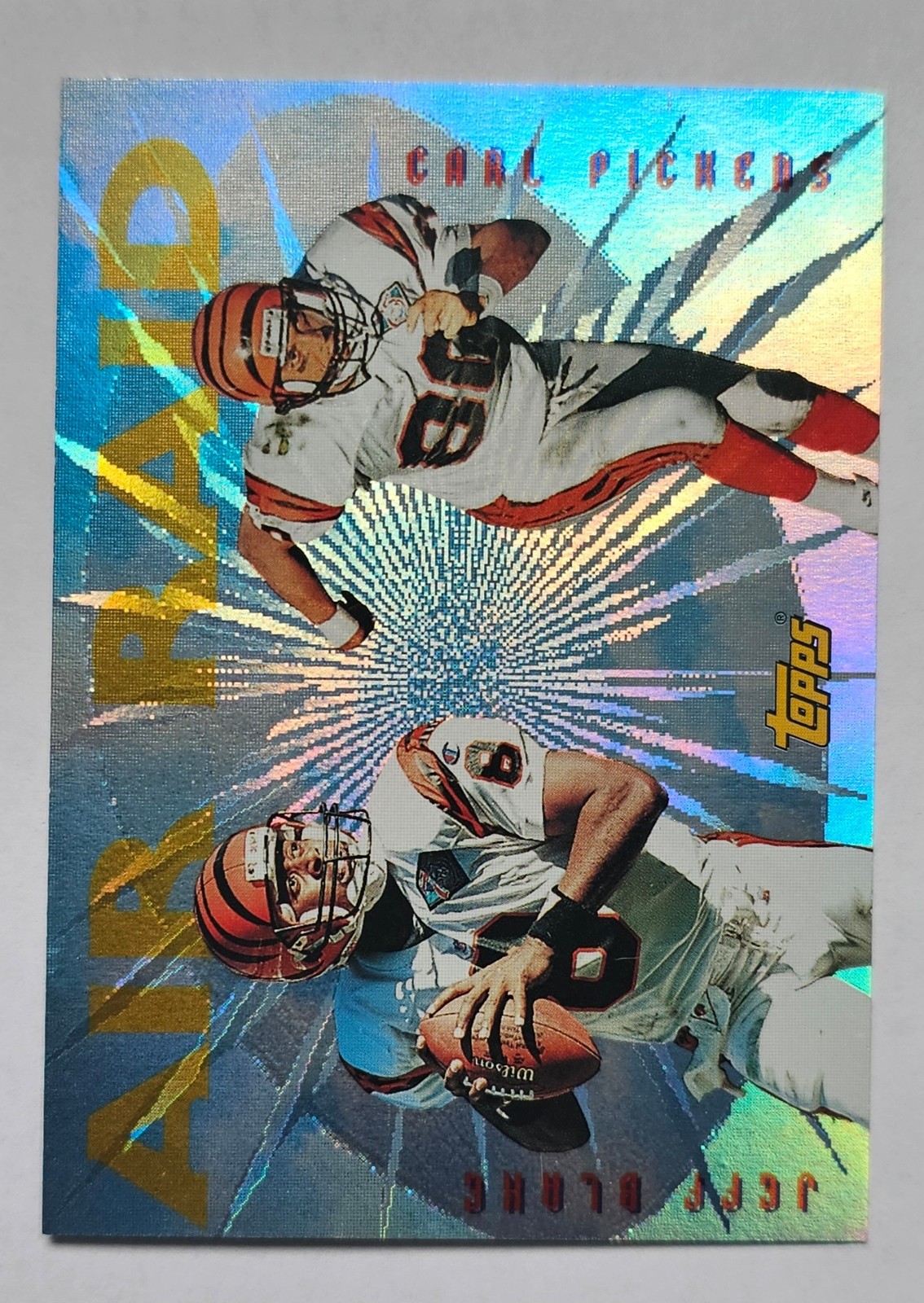 1995 Topps #AR7 Jeff Blake / Carl Pickens Air Raid