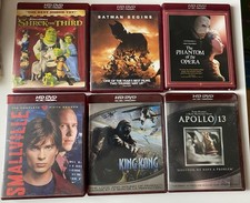 HD-DVD Lot of 6 Apollo 13, King Kong, Batman, Phantom Of Opera, Shrek, Smallvi