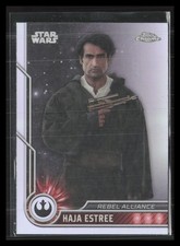 2023 Topps Chrome Star Wars 13 Haja Estree Refractor