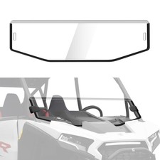 Half Windshield for 2025 Polaris RZR XP 1000, Polycarbonate UTV Front Clear H...