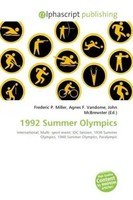 Frederic P. Miller (U. A.) | 1992 Summer Olympics | Taschenbuch | Englisch