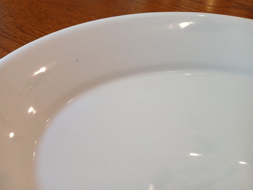 Vintage Homer Laughlin White Restaurantware Platter - Picture 5 of 5