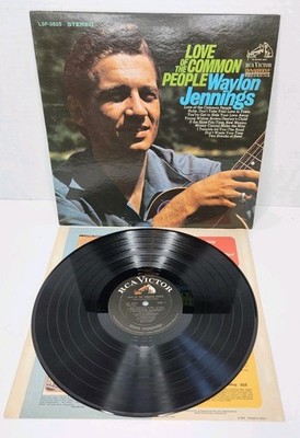 Waylon Jennings Love Of The Common People RCA LSP-3825 1967 VG++ Vinyl LP