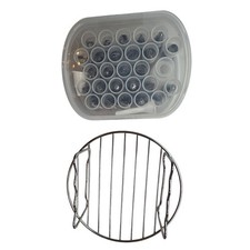 Cake Decorating Set 26 Piping Tips Storage Ca...
