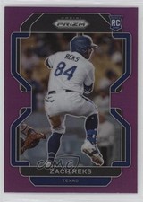 2022 Panini Prizm Tier II Purple Prizm Zach Reks #116 14tz