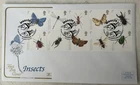 GB QEII 2008 Insects Cotswold Embossed FDC Busgrove phil Stamps collection C£40