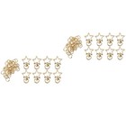 2 Pieces Schlüsselringe Schlüsselanhänger Metall Schlüsselhalter